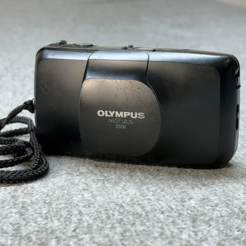 Olympus Infinity Stylus Zoom 35mm Film Camera Point & Shoot TESTED